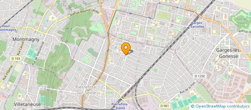 localisation de l'entreprise MONSIEUR BENNY NZELO à PIERREFITTE-SUR-SEINE