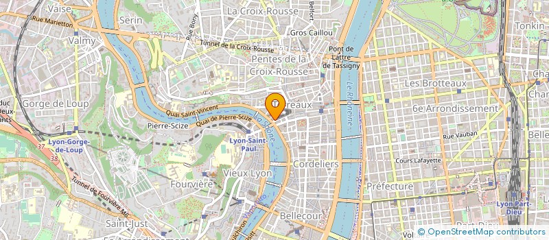 localisation de l'entreprise MONSIEUR BENO EYRAUD à LYON