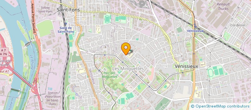 localisation de l'entreprise MONSIEUR BENO T LEPAGE  VENISSIEUX