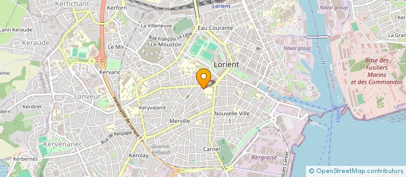 localisation de l'entreprise MONSIEUR BENOIST CHESNAY  LORIENT