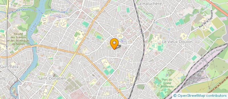 localisation de l'entreprise MONSIEUR BENOIST CLOUET à NANTES