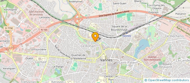localisation de l'entreprise MONSIEUR BENOIST COUGOULIC à VANNES