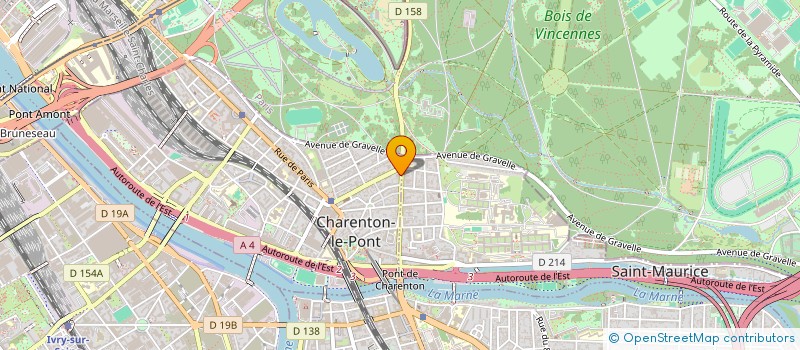localisation de l'entreprise MONSIEUR BENOIST CUNI à CHARENTON-LE-PONT