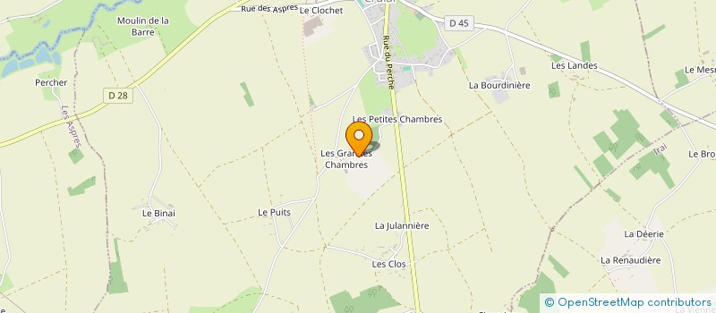 localisation de l'entreprise MONSIEUR BENOIST DUYCK à CRULAI