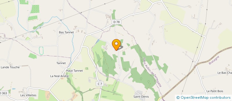 localisation de l'entreprise MONSIEUR BENOIST GALLOT  MONTJOIE-SAINT-MARTIN