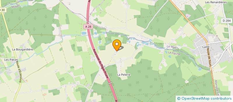 localisation de l'entreprise MONSIEUR BENOIST KRAWIEC  MAYET