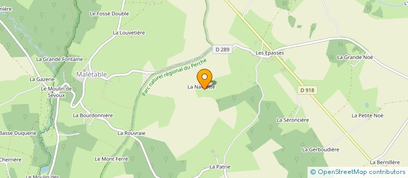 localisation de l'entreprise MONSIEUR BENOIST PREVOST à LONGNY LES VILLAGES