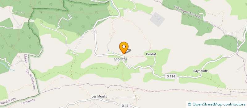 localisation de l'entreprise MONSIEUR BENOIST REY à MONTFA