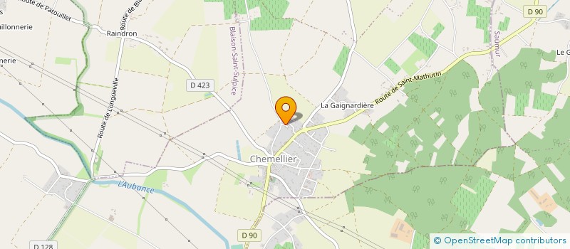 localisation de l'entreprise MONSIEUR BENOIST TRAINEAU à GENNES-VAL-DE-LOIRE