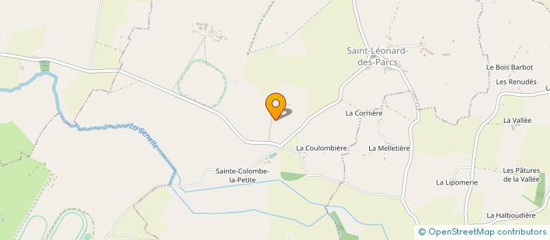 localisation de l'entreprise MONSIEUR BENOIT ABADIE à SAINT-LEONARD-DES-PARCS