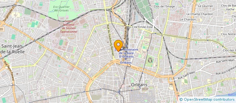 localisation de l'entreprise MONSIEUR BENOIT ACARD à ORLEANS