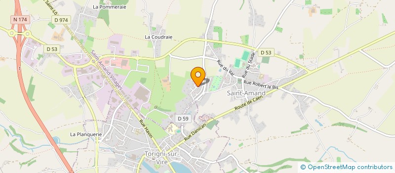 localisation de l'entreprise MONSIEUR BENOIT ACHARD DE LELUARDIERE  SAINT-AMAND-VILLAGES