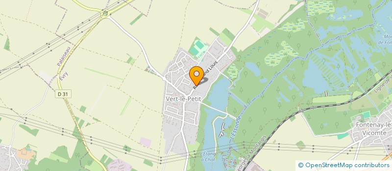 localisation de l'entreprise MONSIEUR BENOIT AGERON  VERT-LE-PETIT