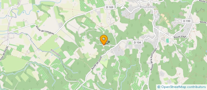 localisation de l'entreprise MONSIEUR BENOIT AIVAZIAN  ROUSSILLON