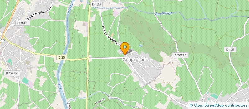 localisation de l'entreprise MONSIEUR BENOIT ALBALADEJO  CAMPAGNAN