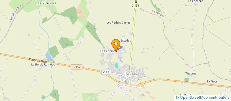 localisation de l'entreprise MONSIEUR BENOIT ALBERT  EPUISAY