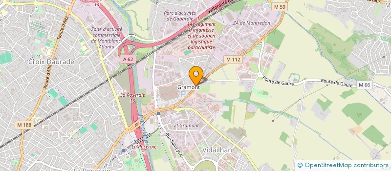 localisation de l'entreprise MONSIEUR BENOIT ALBOUY à TOULOUSE