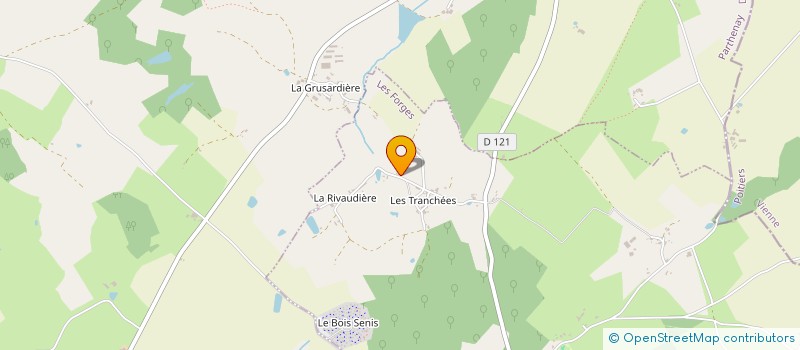 localisation de l'entreprise MONSIEUR BENOIT ALCADE  LES FORGES