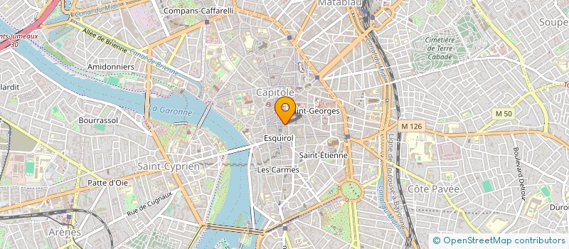 localisation de l'entreprise MONSIEUR BENOIT ALENGRIN  TOULOUSE