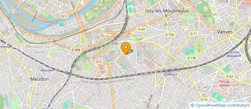 localisation de l'entreprise MONSIEUR BENOIT ALLAERT à ISSY-LES-MOULINEAUX