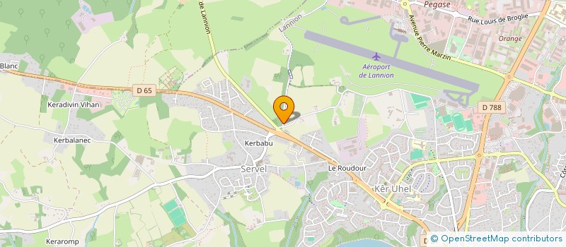 localisation de l'entreprise MONSIEUR BENOIT ALLAIN  PLOUBEZRE