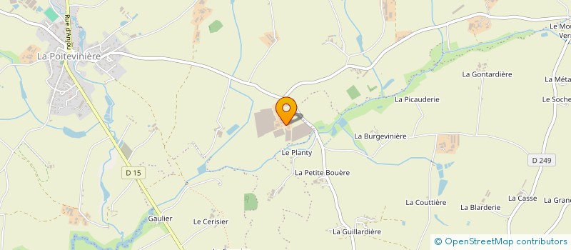 localisation de l'entreprise MONSIEUR BENOIT ALLEGRE à BEAUPREAU-EN-MAUGES