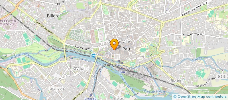 localisation de l'entreprise MONSIEUR BENOIT ALLIAS à PAU