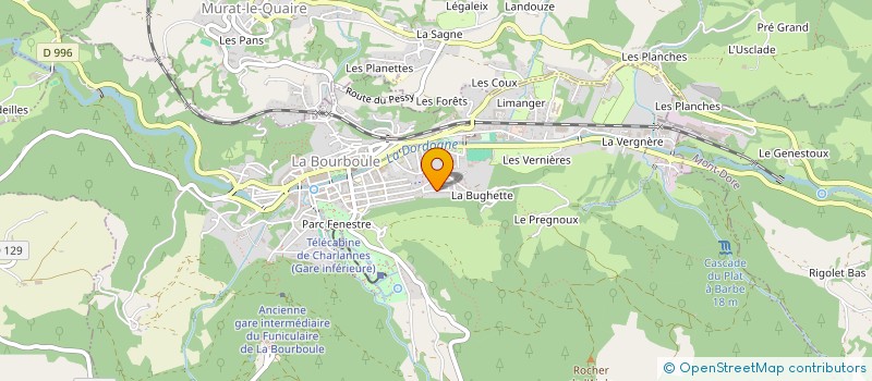 localisation de l'entreprise MONSIEUR BENOIT ALMEIDA  MURAT-LE-QUAIRE