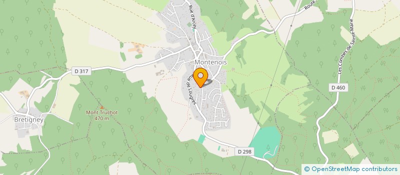 localisation de l'entreprise MONSIEUR BENOIT ANDRE  MONTENOIS