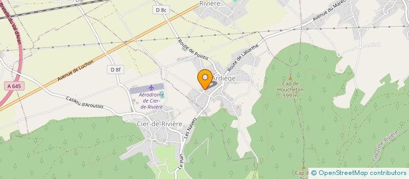 localisation de l'entreprise MONSIEUR BENOIT ANEL  ARDIEGE