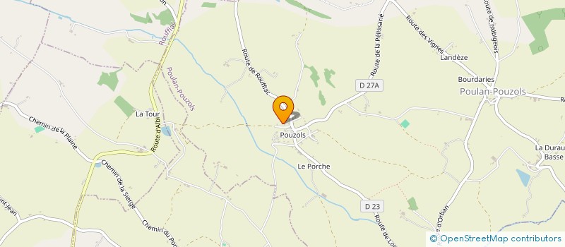 localisation de l'entreprise MONSIEUR BENOIT ANGLES  FAUCH