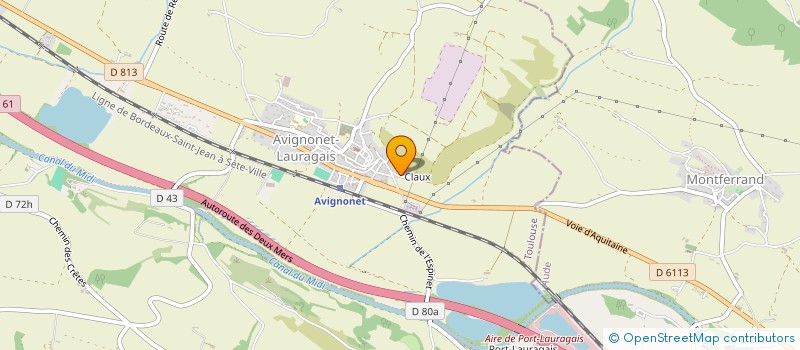 localisation de l'entreprise MONSIEUR BENOIT ANGST  AVIGNONET-LAURAGAIS