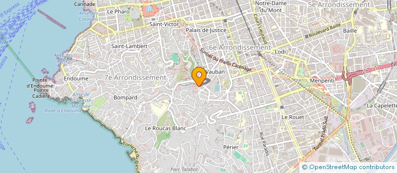 localisation de l'entreprise MONSIEUR BENOIT ARNOULT à MARSEILLE