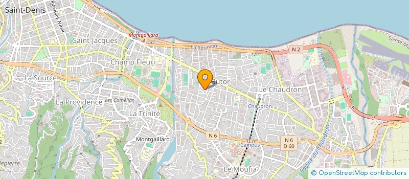 localisation de l'entreprise MONSIEUR BENOIT ASDRUBAL  SAINT-DENIS