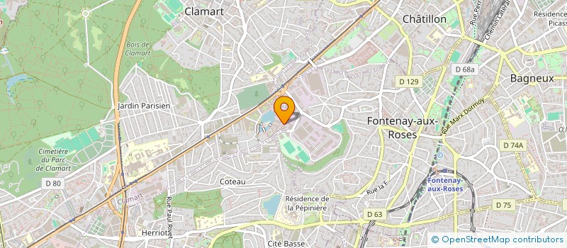 localisation de l'entreprise MONSIEUR BENOIT ASSAM MVONDO à CLAMART