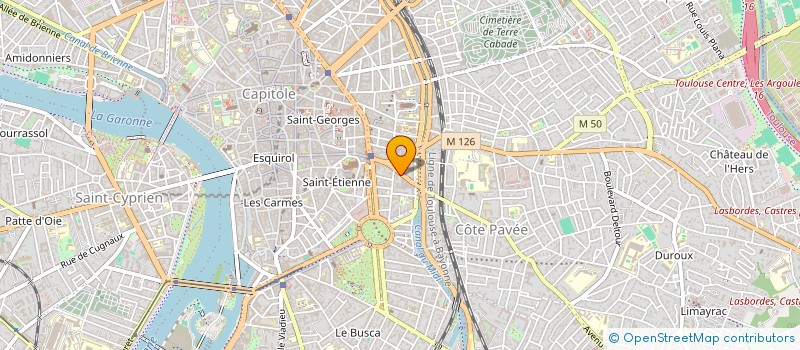 localisation de l'entreprise MONSIEUR BENOIT ATHUYT à TOULOUSE