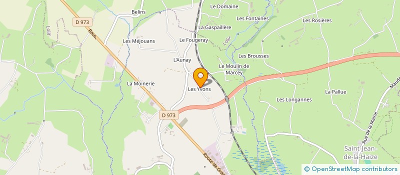 localisation de l'entreprise MONSIEUR BENOIT AUBRIL à MARCEY-LES-GREVES