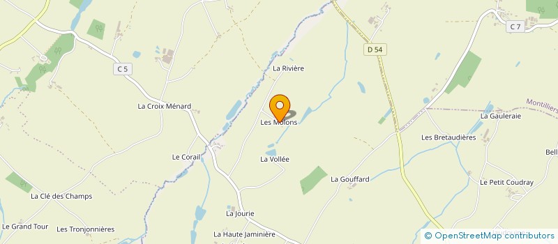 localisation de l'entreprise MONSIEUR BENOIT AUDUREAU à LYS-HAUT-LAYON