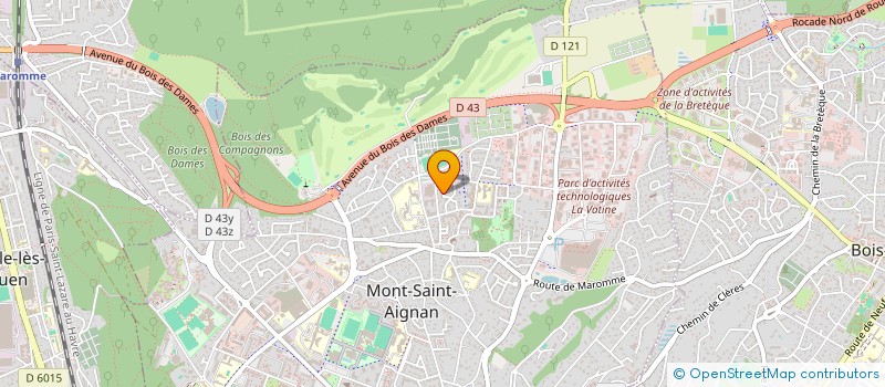 localisation de l'entreprise MONSIEUR BENOIT BACQUET  LE HAVRE