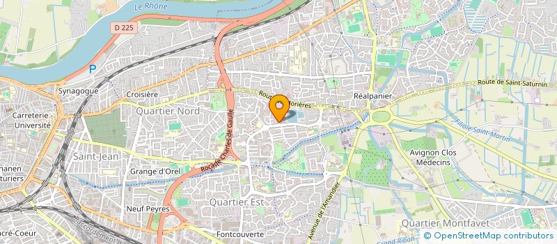 localisation de l'entreprise MONSIEUR BENOIT BADRA  AVIGNON