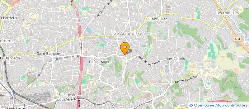 localisation de l'entreprise MONSIEUR BENOIT BAKALIAN à MARSEILLE