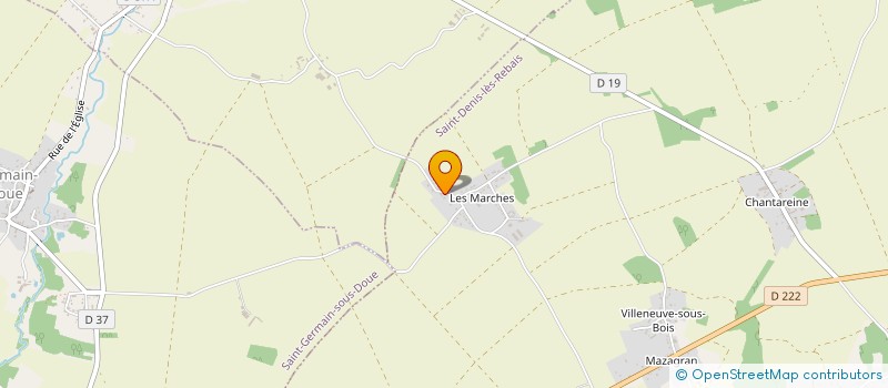 localisation de l'entreprise MONSIEUR BENOIT BALLATORE  SAINT-DENIS-LES-REBAIS