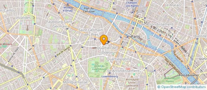 localisation de l'entreprise MONSIEUR BENOIT BARBIER SAINT HILIAIRE  PARIS