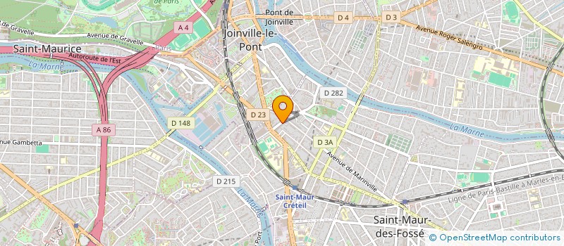 localisation de l'entreprise MONSIEUR BENOIT BARRAUD à SAINT-MAUR-DES-FOSSES