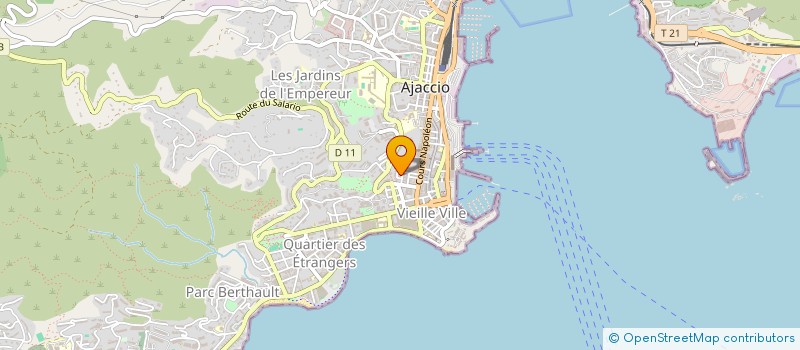 localisation de l'entreprise MONSIEUR BENOIT BARSOCCHI à AJACCIO