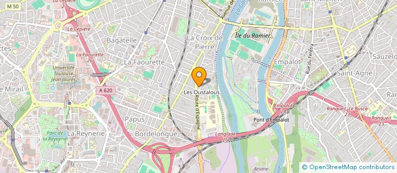 localisation de l'entreprise MONSIEUR BENOIT BARTHE à TOULOUSE