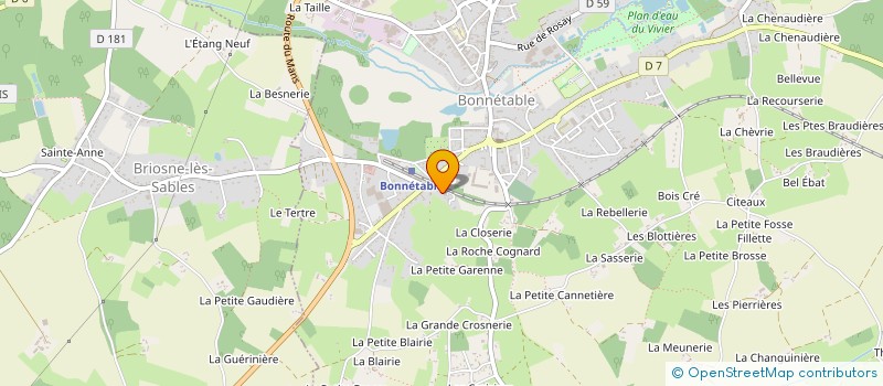 localisation de l'entreprise MONSIEUR BENOIT BATAILLE  COURCIVAL