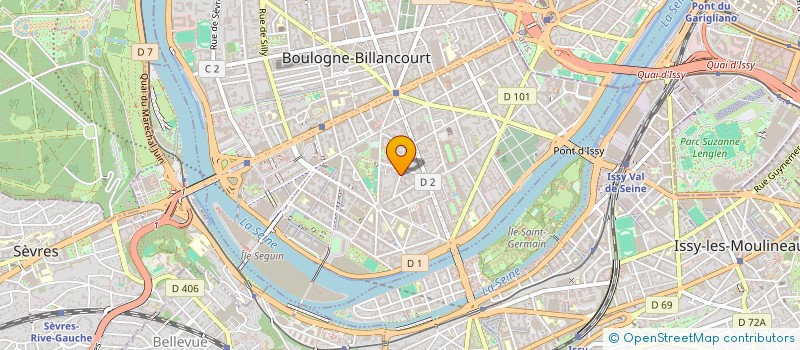 localisation de l'entreprise MONSIEUR BENOIT BAUDRIN à BOULOGNE-BILLANCOURT