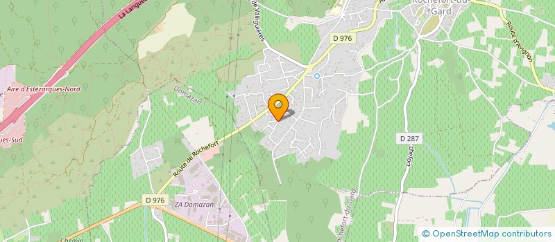 localisation de l'entreprise MONSIEUR BENOIT BAUDU à ROCHEFORT-DU-GARD