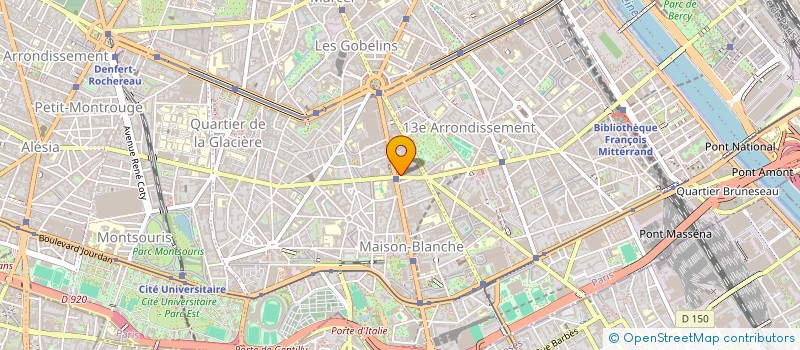 localisation de l'entreprise MONSIEUR BENOIT BAURAND  PARIS